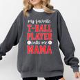 My Favorite T-Ball Player Calls Me Mama Baseball Mom Comfort Colors Sweatshirt Pepper My Favorite T-Ball Player Calls Me Mama Baseball Mom Comfort Colors Sweatshirt Pepper