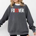 FO23VER Trendy Number 23 Baseball Team Sport For Women Men Comfort Colors Sweatshirt Pepper FO23VER Trendy Number 23 Baseball Team Sport For Women Men Comfort Colors Sweatshirt Pepper