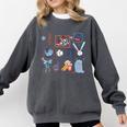 Game Day Baseball Lover Coquette Bow Girl Women Kid Mom Mama Comfort Colors Sweatshirt Pepper Game Day Baseball Lover Coquette Bow Girl Women Kid Mom Mama Comfort Colors Sweatshirt Pepper