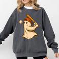Ghost Baseball Halloween Costume Men Boys Kids Comfort Colors Sweatshirt Pepper Ghost Baseball Halloween Costume Men Boys Kids Comfort Colors Sweatshirt Pepper