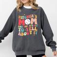 Groovy Ptchers Baseball Mom And Not Afraid To Yell About It Comfort Colors Sweatshirt Pepper Groovy Ptchers Baseball Mom And Not Afraid To Yell About It Comfort Colors Sweatshirt Pepper