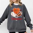 Happy Valentine’s Basketball Football Valentine Baseball Comfort Colors Sweatshirt Pepper Happy Valentine’s Basketball Football Valentine Baseball Comfort Colors Sweatshirt Pepper