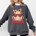 Heart Glasses Baseball Mama Baseball Mom Mother's Day Comfort Colors Sweatshirt Pepper Heart Glasses Baseball Mama Baseball Mom Mother's Day Comfort Colors Sweatshirt Pepper