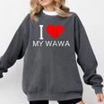 I Heart My Wawa Raglan Baseball Tee Comfort Colors Sweatshirt Pepper I Heart My Wawa Raglan Baseball Tee Comfort Colors Sweatshirt Pepper