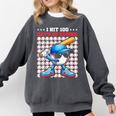 I Hit 100 Days Of School Baseball Player Kids Boys Son Comfort Colors Sweatshirt Pepper