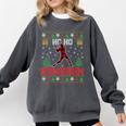 Ho Ho Homerun Xmas Sports Player Baseball Ugly Christmas Comfort Colors Sweatshirt Pepper Ho Ho Homerun Xmas Sports Player Baseball Ugly Christmas Comfort Colors Sweatshirt Pepper