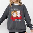 Hot Mess Always Stressed Baseball Mom Comfort Colors Sweatshirt Pepper Hot Mess Always Stressed Baseball Mom Comfort Colors Sweatshirt Pepper