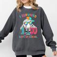 HUGvyn I Survived 100 Days Of School Baseball 6 7 Ice Cream Comfort Colors Sweatshirt Pepper HUGvyn I Survived 100 Days Of School Baseball 6 7 Ice Cream Comfort Colors Sweatshirt Pepper