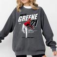 Hunter Greene Cincinnati MLB Baseball Players MLBHGR204M Comfort Colors Sweatshirt Pepper Hunter Greene Cincinnati MLB Baseball Players MLBHGR204M Comfort Colors Sweatshirt Pepper