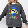 Ice Cream Baseball Drip Spots Sprinkle For Boys Youth Kids Comfort Colors Sweatshirt Pepper Ice Cream Baseball Drip Spots Sprinkle For Boys Youth Kids Comfort Colors Sweatshirt Pepper
