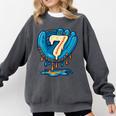Ice Cream Baseball Glove 7th Birthday Edition Comfort Colors Sweatshirt Pepper