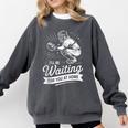 I'Ll Be Waiting For You At Home Baseball Comfort Colors Sweatshirt Pepper I'Ll Be Waiting For You At Home Baseball Comfort Colors Sweatshirt Pepper