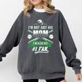 I'm Not Just His Mom I'm His Number 1 Fan Baseball Mommy Comfort Colors Sweatshirt Pepper I'm Not Just His Mom I'm His Number 1 Fan Baseball Mommy Comfort Colors Sweatshirt Pepper