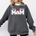 I'm A Proud Mom Baseball Mom Comfort Colors Sweatshirt Pepper I'm A Proud Mom Baseball Mom Comfort Colors Sweatshirt Pepper