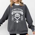 It's Ok If You Think Baseball Is Boring It's Kind Of Smart Comfort Colors Sweatshirt Pepper It's Ok If You Think Baseball Is Boring It's Kind Of Smart Comfort Colors Sweatshirt Pepper