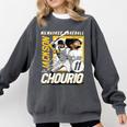 Jackson Chourio Milwaukee MLB Baseball Player MLBJCH203M Comfort Colors Sweatshirt Pepper Jackson Chourio Milwaukee MLB Baseball Player MLBJCH203M Comfort Colors Sweatshirt Pepper