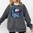Jarrell Storm Chasers Baseball Big Logo Comfort Colors Sweatshirt Pepper Jarrell Storm Chasers Baseball Big Logo Comfort Colors Sweatshirt Pepper