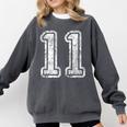 Jersey Number 11 T-Shirt Football Eleven Number Baseball Mom Comfort Colors Sweatshirt Pepper Jersey Number 11 T-Shirt Football Eleven Number Baseball Mom Comfort Colors Sweatshirt Pepper