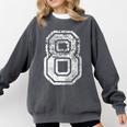 Jersey Number 8 Eight T-Shirt Football Number Baseball Mom Comfort Colors Sweatshirt Pepper Jersey Number 8 Eight T-Shirt Football Number Baseball Mom Comfort Colors Sweatshirt Pepper
