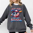 Just A Boy Who Loves Baseball Patriotic Drip For Youth Boys Comfort Colors Sweatshirt Pepper Just A Boy Who Loves Baseball Patriotic Drip For Youth Boys Comfort Colors Sweatshirt Pepper