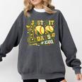 I Just Hit 100 Days Of School Baseball Teacher Boy Girl Kid Comfort Colors Sweatshirt Pepper