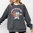 Knock It Outa The Park Baseball Goat Home Run Comfort Colors Sweatshirt Pepper Knock It Outa The Park Baseball Goat Home Run Comfort Colors Sweatshirt Pepper