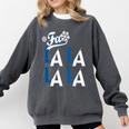 LA Baseball Fan Christmas FA La La Holiday Blue Theme Comfort Colors Sweatshirt Pepper LA Baseball Fan Christmas FA La La Holiday Blue Theme Comfort Colors Sweatshirt Pepper