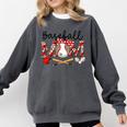 Leopard Baseball Mom Game Day Vibes Mother's Day Comfort Colors Sweatshirt Pepper Leopard Baseball Mom Game Day Vibes Mother's Day Comfort Colors Sweatshirt Pepper