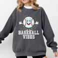 Leopard Baseball Vibes Game Day Softball Life Mom Comfort Colors Sweatshirt Pepper Leopard Baseball Vibes Game Day Softball Life Mom Comfort Colors Sweatshirt Pepper