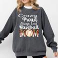 Loud And Proud Baseball Mom Messy Bun 2024 Comfort Colors Sweatshirt Pepper Loud And Proud Baseball Mom Messy Bun 2024 Comfort Colors Sweatshirt Pepper