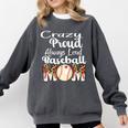 Loud And Proud Baseball Mom Messy Bun 2024 Premium Comfort Colors Sweatshirt Pepper Loud And Proud Baseball Mom Messy Bun 2024 Premium Comfort Colors Sweatshirt Pepper