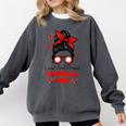 Loud And Proud Baseball Mom Messy Bun Leopard Mother Day Comfort Colors Sweatshirt Pepper Loud And Proud Baseball Mom Messy Bun Leopard Mother Day Comfort Colors Sweatshirt Pepper