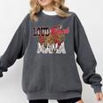 Loud Proud Mama Baseball Mom Comfort Colors Sweatshirt Pepper