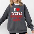 I Love Baseball Moms Comfort Colors Sweatshirt Pepper I Love Baseball Moms Comfort Colors Sweatshirt Pepper