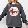 Mama Baseball Mom Comfort Colors Sweatshirt Pepper Mama Baseball Mom Comfort Colors Sweatshirt Pepper