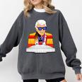 Marvin Zindler Houston Soccer Football Basketball Baseball Premium Tri-Blend Comfort Colors Sweatshirt Pepper