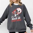 Mask On Fear Gone Baseball Catcher Softball Comfort Colors Sweatshirt Pepper Mask On Fear Gone Baseball Catcher Softball Comfort Colors Sweatshirt Pepper