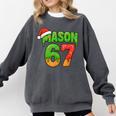 Mason 67 Christmas Ice Cream Drip Meme Six Seven Baseball Comfort Colors Sweatshirt Pepper Mason 67 Christmas Ice Cream Drip Meme Six Seven Baseball Comfort Colors Sweatshirt Pepper