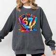 Number 67 Baseball Glove Ice Cream Drip Six Seven Meme Comfort Colors Sweatshirt Pepper Number 67 Baseball Glove Ice Cream Drip Six Seven Meme Comfort Colors Sweatshirt Pepper