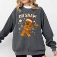 Oh Snap Gingerbreadman Christmas Baseball Comfort Colors Sweatshirt Pepper Oh Snap Gingerbreadman Christmas Baseball Comfort Colors Sweatshirt Pepper