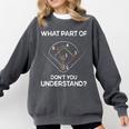 What Part Of Dont You Understand 6432 Baseball Comfort Colors Sweatshirt Pepper What Part Of Dont You Understand 6432 Baseball Comfort Colors Sweatshirt Pepper