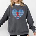 Primitive Patriotic American Baseball Mom Softball Dingers Comfort Colors Sweatshirt Pepper Primitive Patriotic American Baseball Mom Softball Dingers Comfort Colors Sweatshirt Pepper