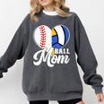 Proud Ball Mom Volleyball Baseball Mom Heart Comfort Colors Sweatshirt Pepper Proud Ball Mom Volleyball Baseball Mom Heart Comfort Colors Sweatshirt Pepper