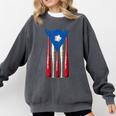 Puerto Rican Baseball Bats Puerto Rico Flag Pride BéIsbol Comfort Colors Sweatshirt Pepper Puerto Rican Baseball Bats Puerto Rico Flag Pride BéIsbol Comfort Colors Sweatshirt Pepper