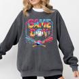 Retro Game Day Baseball Ice Cream Drip For Men Boy Kids Comfort Colors Sweatshirt Pepper Retro Game Day Baseball Ice Cream Drip For Men Boy Kids Comfort Colors Sweatshirt Pepper