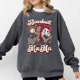 Retro Groovy Baseball Mama Baseball Mom Lover Comfort Colors Sweatshirt Pepper Retro Groovy Baseball Mama Baseball Mom Lover Comfort Colors Sweatshirt Pepper