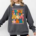 Retro Groovy In My Baseball Mom Era Happy Women Premium Comfort Colors Sweatshirt Pepper Retro Groovy In My Baseball Mom Era Happy Women Premium Comfort Colors Sweatshirt Pepper