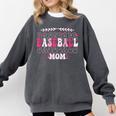 Retro Groovy Baseball Mom Proud Baseball Mom Comfort Colors Sweatshirt Pepper Retro Groovy Baseball Mom Proud Baseball Mom Comfort Colors Sweatshirt Pepper