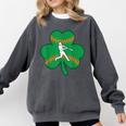 Retro Shamrock Baseball St Patricks Day Men Women Boys Girls Comfort Colors Sweatshirt Pepper Retro Shamrock Baseball St Patricks Day Men Women Boys Girls Comfort Colors Sweatshirt Pepper