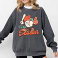 Retro Tis The Season Baseball Mom Baseball Lover Boys Kids Comfort Colors Sweatshirt Pepper Retro Tis The Season Baseball Mom Baseball Lover Boys Kids Comfort Colors Sweatshirt Pepper